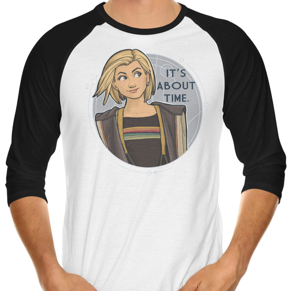 It's Time for a 3/4 Sleeve Raglan T-Shirt by Karen Hallion