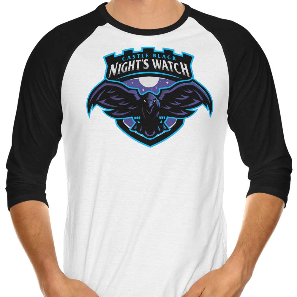 Go Crows Three - Quarter Sleeve Raglan Style T - Shirt