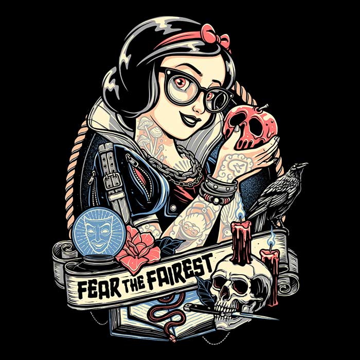 Momma Gorilla's 'Fear the Fairest' 3/4 Sleeve Raglan Style T-Shirt for a Trendy Look