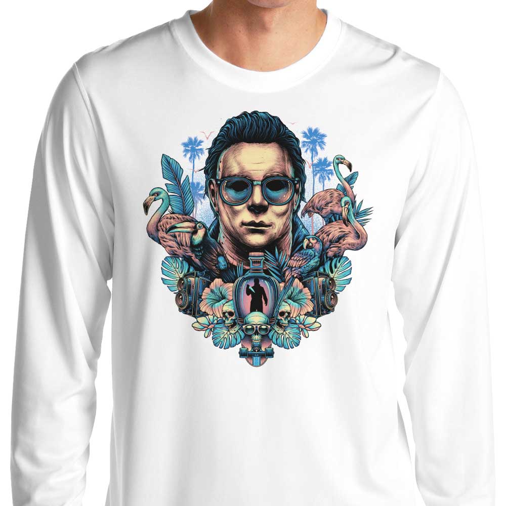Long Sleeve Tropical Slasher T-Shirt for All Sizes