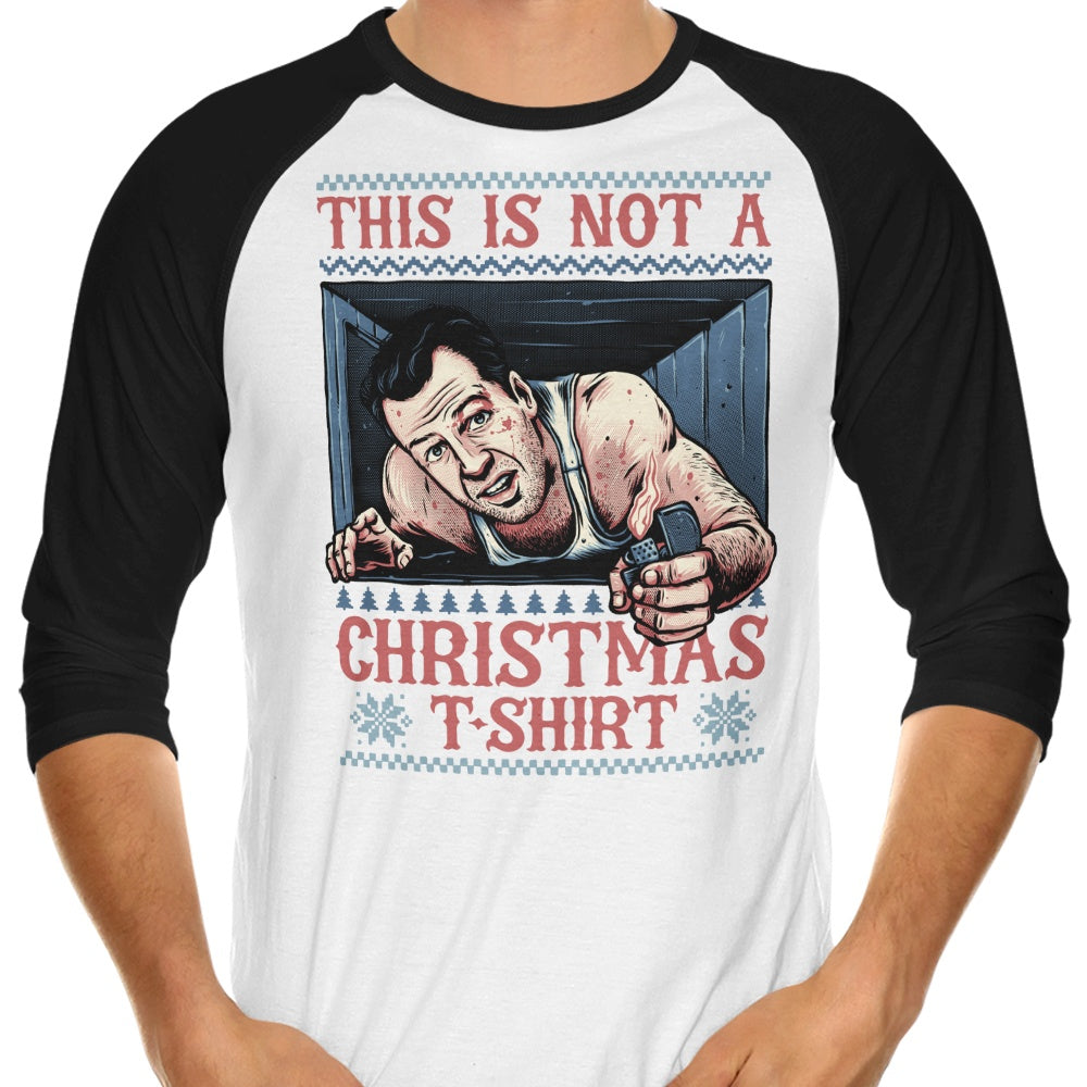 Momma Gorilla's 3/4 Sleeve Raglan T-Shirt: Not Just for Christmas