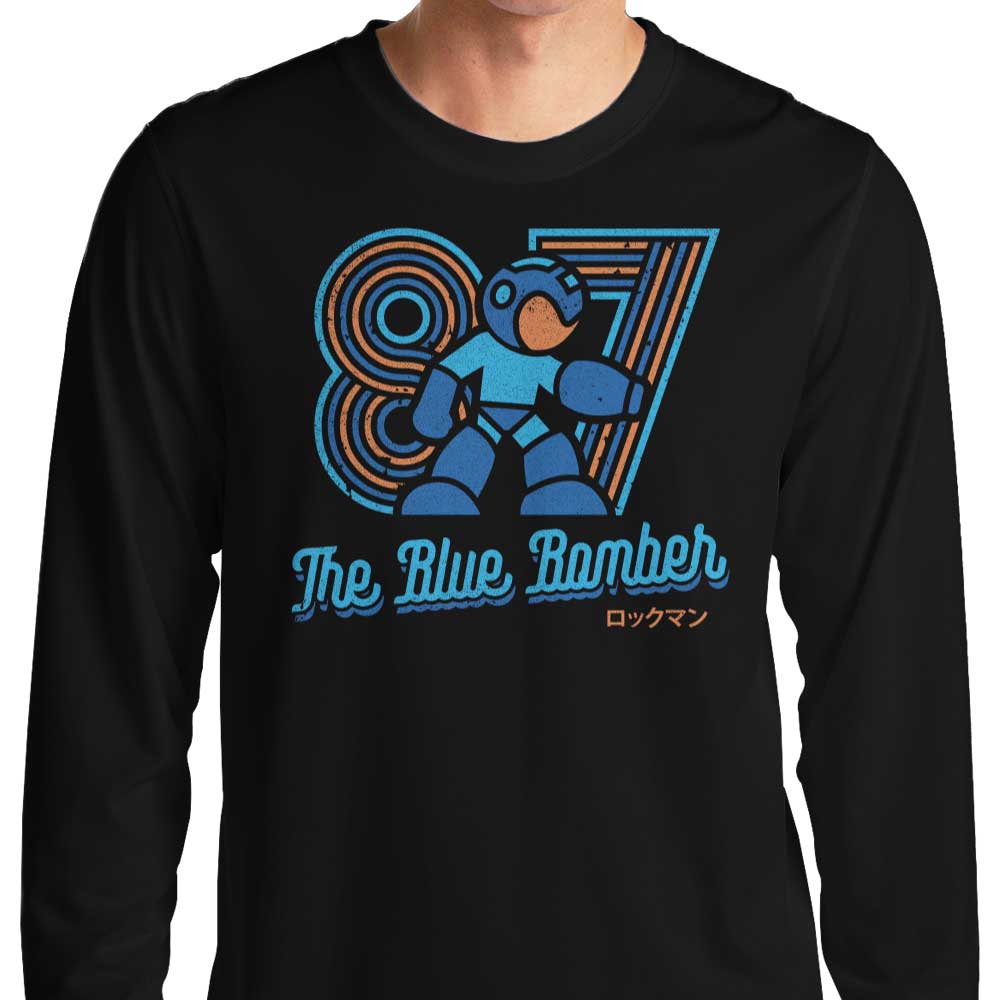 Long Sleeve Vintage Bomber Style T-Shirt