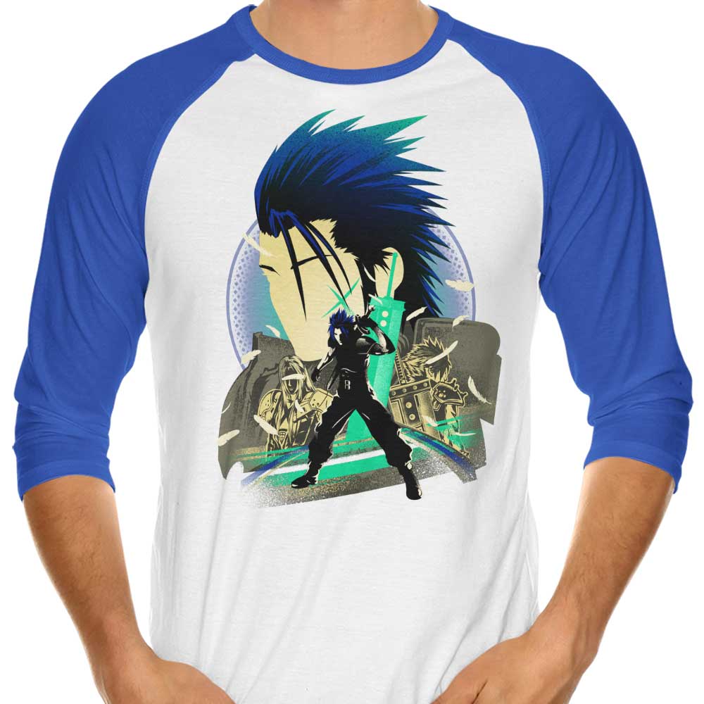 Hypertwenty Crisis Silhouette 3/4 Sleeve Stylish Raglan T-Shirt