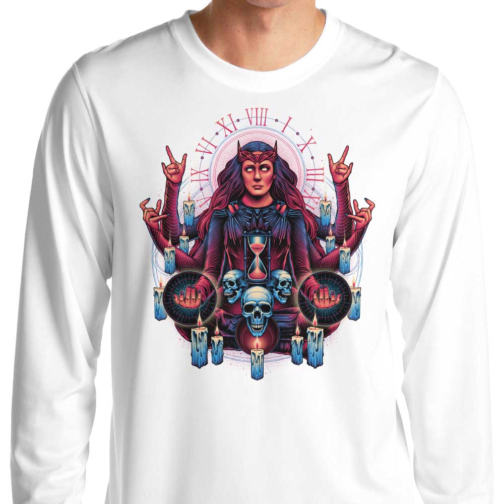 Glitchygorilla's Chaotic Witchcraft Long Sleeve Comfortable T-Shirt