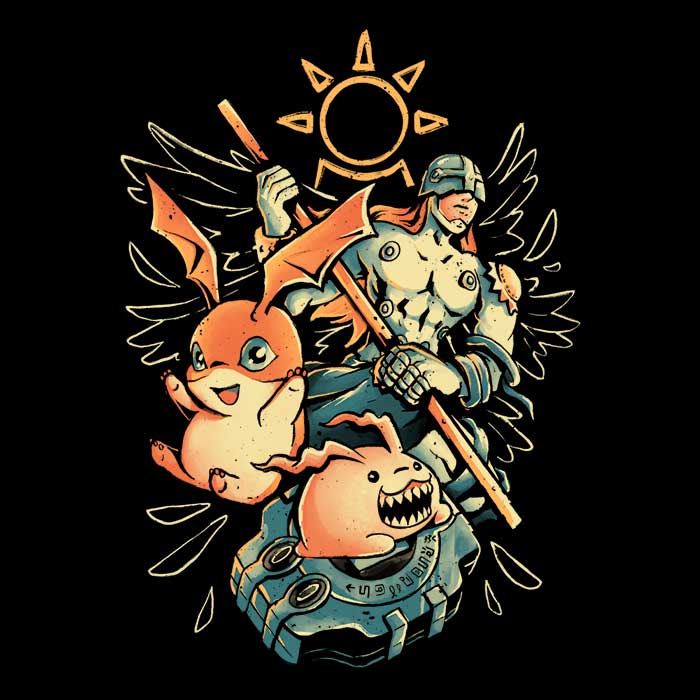 3/4 Sleeve Raglan Digital Hamster Evolution T-Shirt - A Fashionable and Unique Apparel