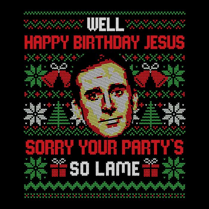 Happy Birthday Jesus-themed Comfortable Tank Top for Men and Women