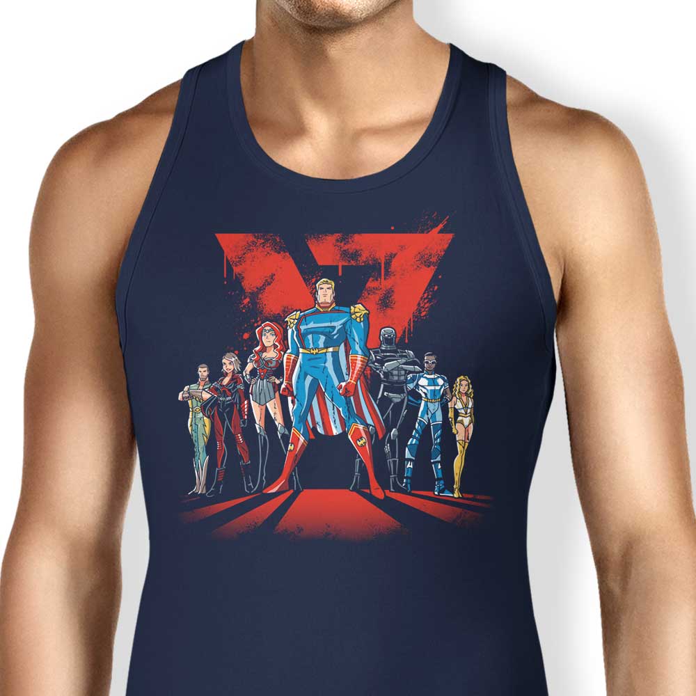 Superior Superhero League Issue 2 Men's and Women's Unisex Tank Top Apparel