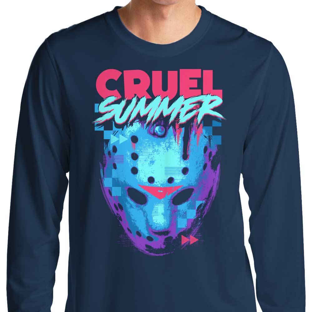 Jorge Tirado's Cruel Summer Long Sleeve Crewneck T - Shirt for All Sizes