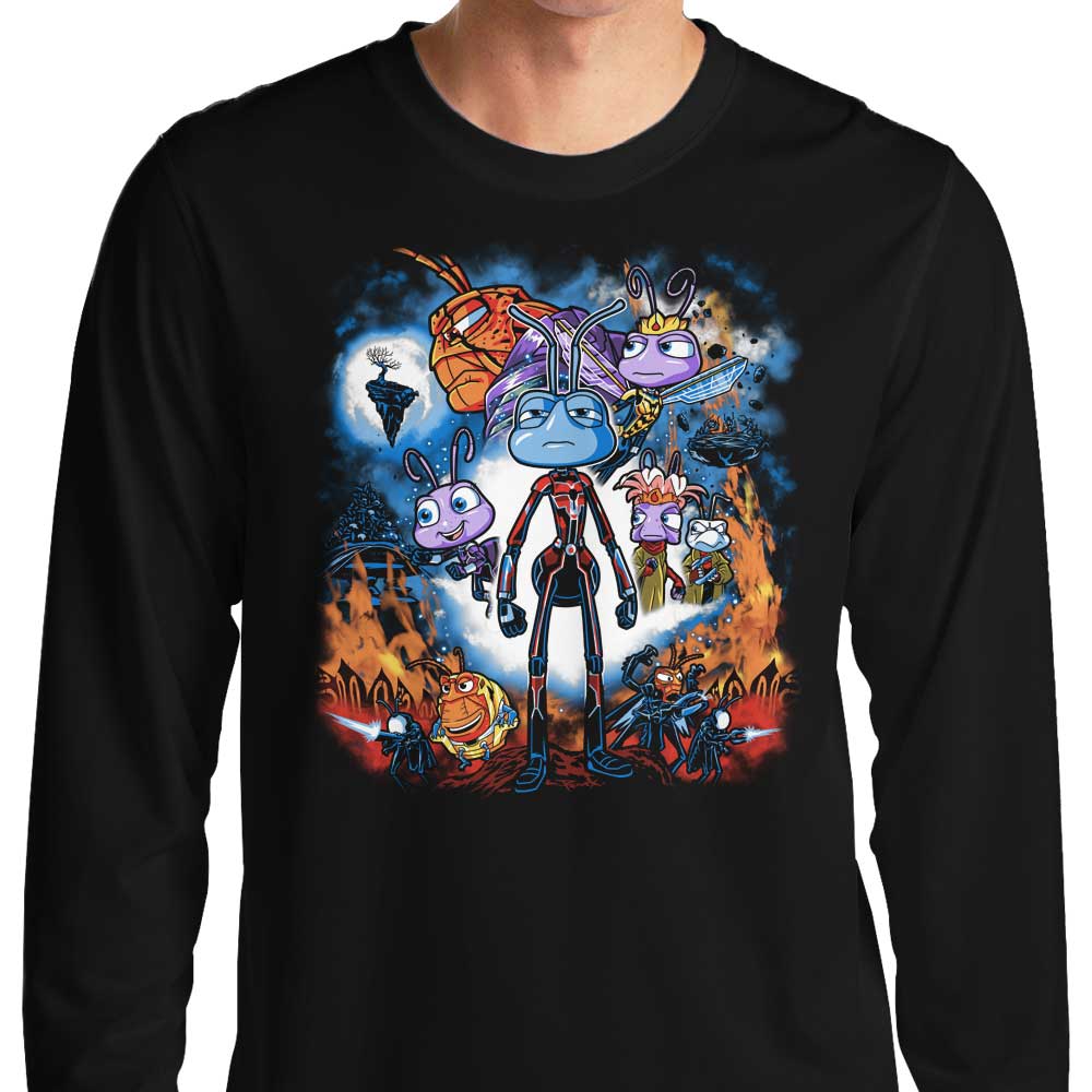 Prime Premne Design Bugmania Long Sleeve Crewneck T - Shirt for All Sizes