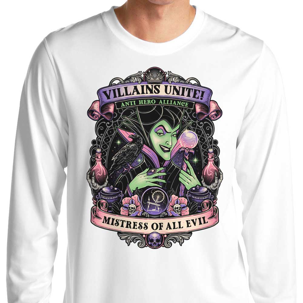 Momma Gorilla's 'Mistress of All Evil' Comfortable Long Sleeve T - Shirt