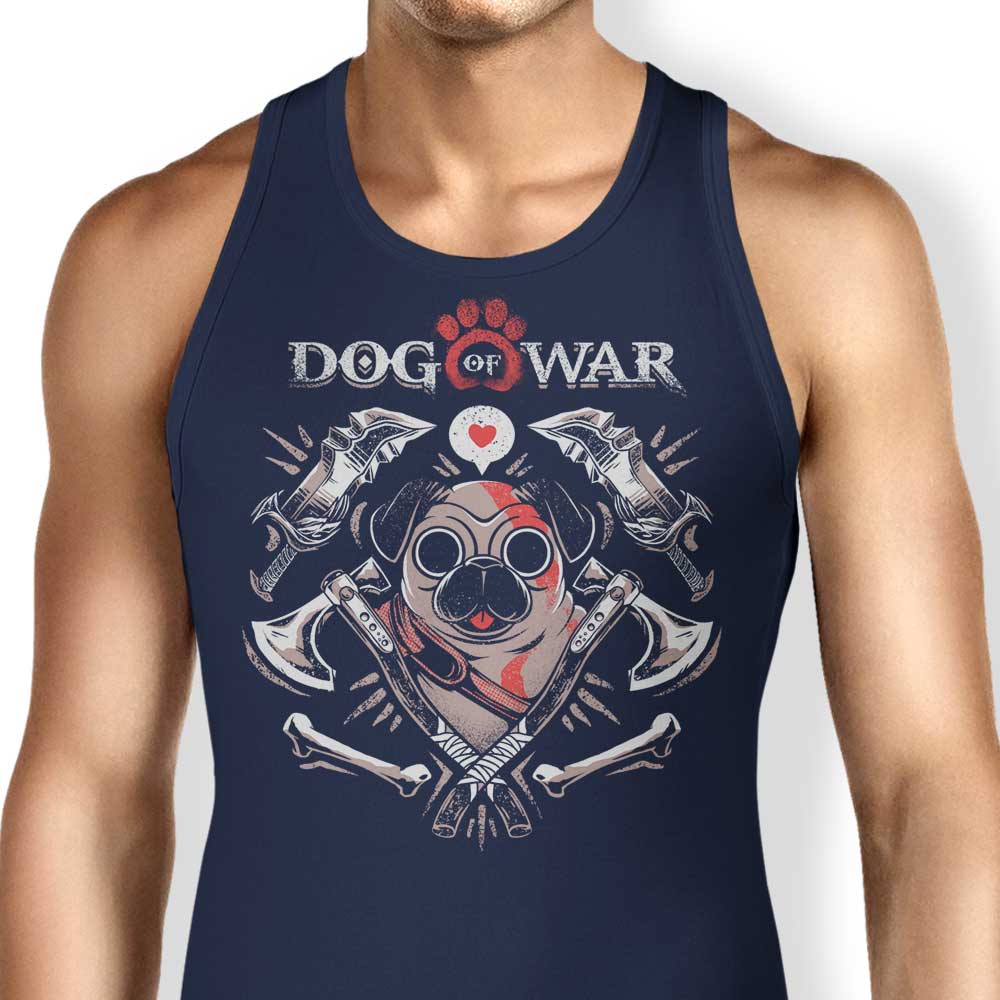 Ilustrata's 'Dog of War' Unisex and Women's Comfortable Tank Tops