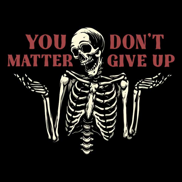 Inspiring 'You Matter' 3/4 Sleeve Raglan T - Shirt