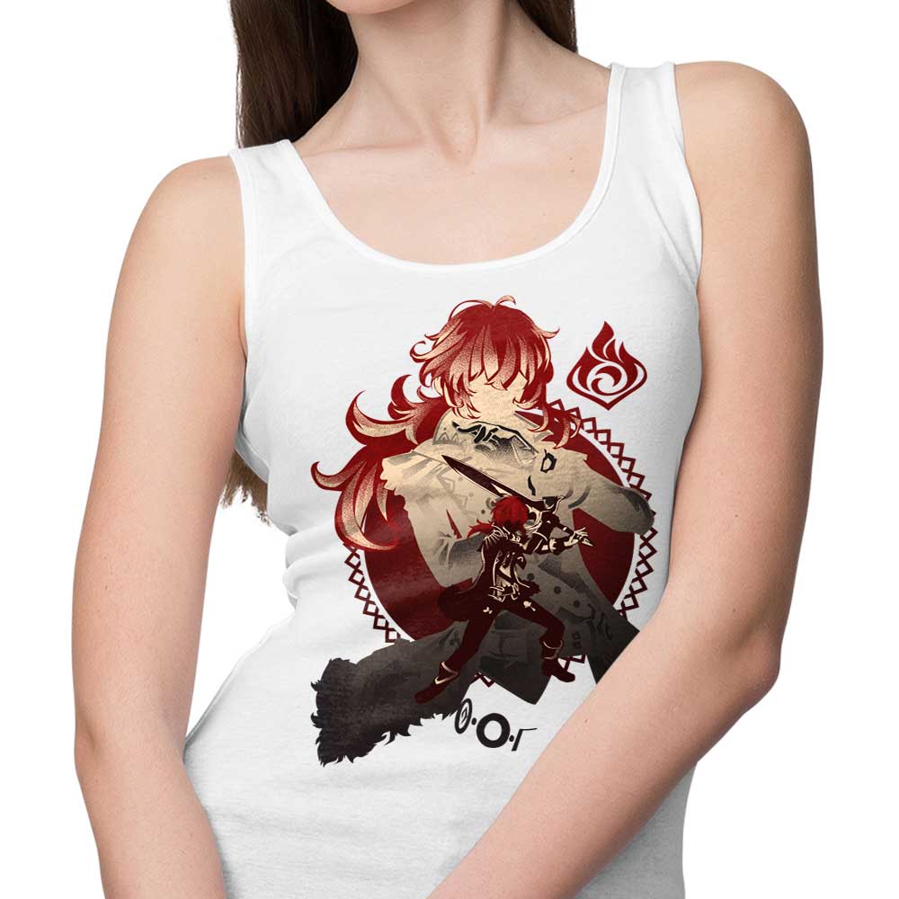 Diluc Dark Side of Dawn-themed Unisex and Women's Tank Tops