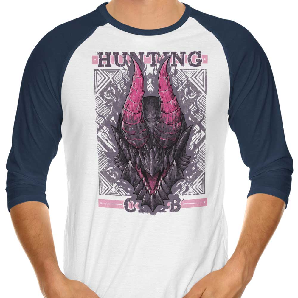 Adam Works Hunting Club: Gore Magala 3/4 Sleeve Raglan Style Men's T-Shirt