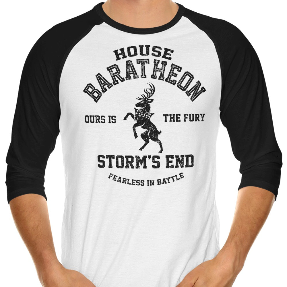 Alternative Design 'Ours is the Fury' 3/4 Sleeve Raglan Style T-Shirt for Fashion Lovers