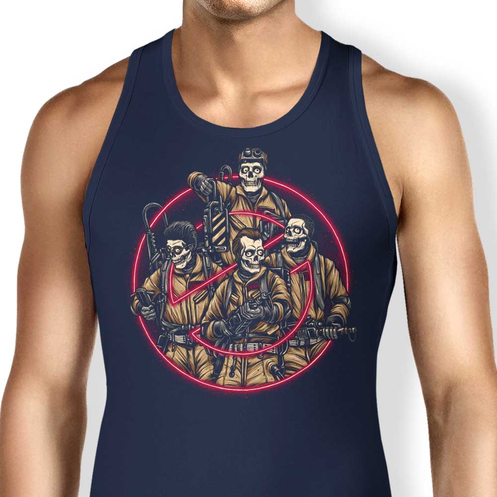 Glitchygorilla's Busted Ghouls Comfortable Men's/Unisex and Women's Tank Tops