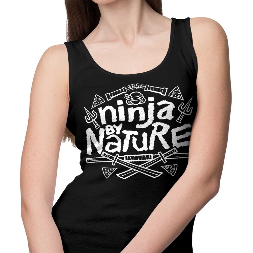 Nature-Inspired Ninja Design Men's and Women's Unisex Tank Top