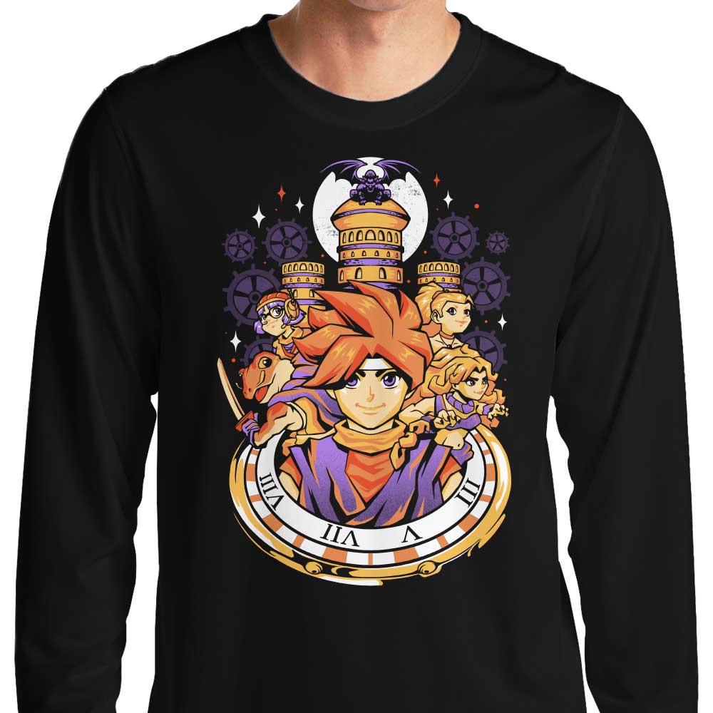 Edu.ely's Chrono Travelers Comfortable Long Sleeve T - Shirt