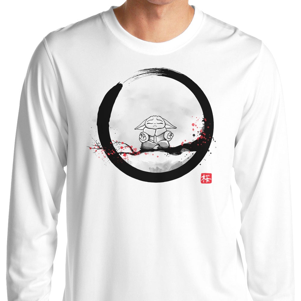 The Zen Kid Long Sleeve Crewneck T - Shirt by Retro Division