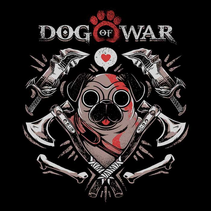 Ilustrata's 'Dog of War' Unisex and Women's Comfortable Tank Tops