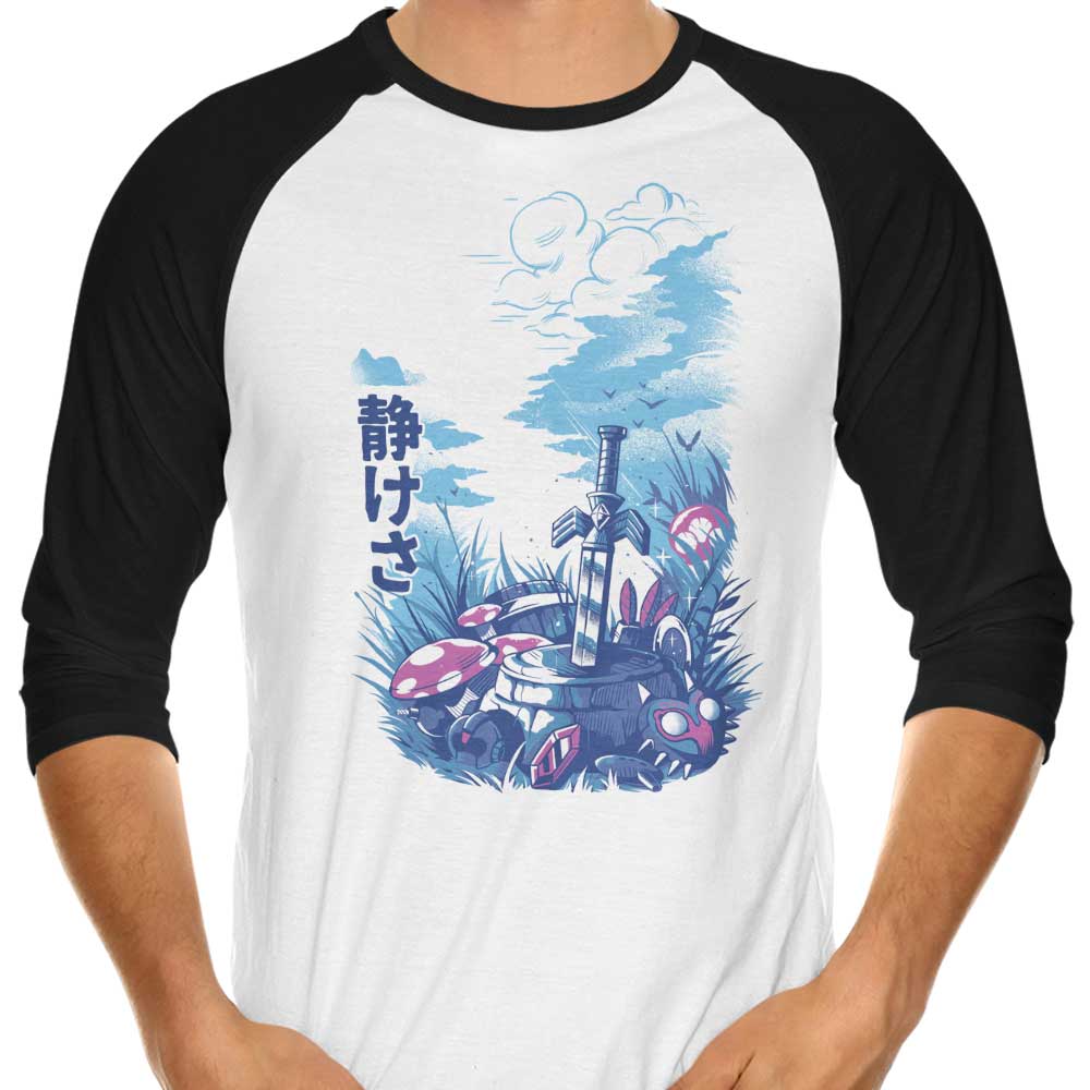 Wildlife Gamer Stylish 3/4 Sleeve Raglan T-Shirt