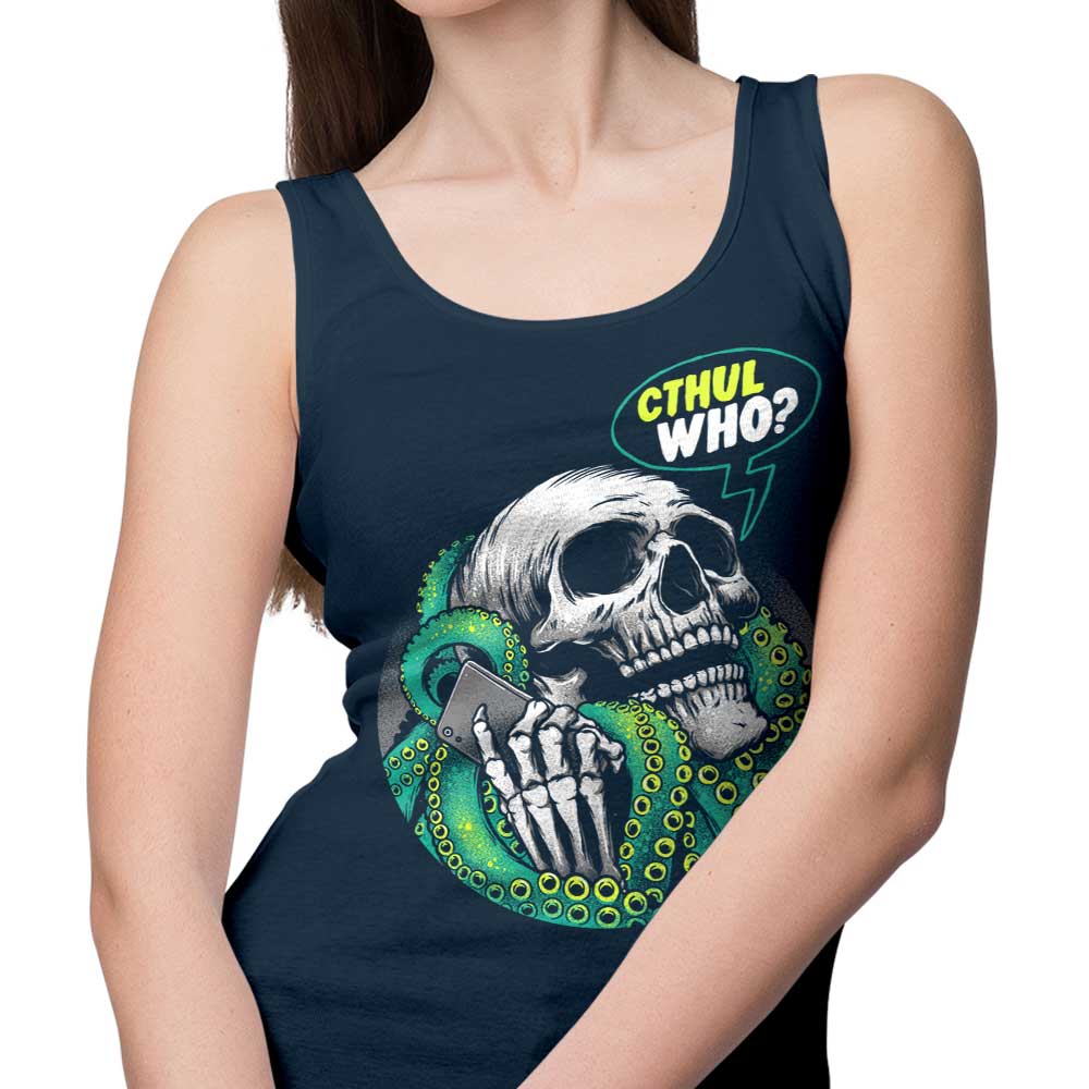 Glitchygorilla's Cthul-Who Men's and Women's Comfortable Tank Tops
