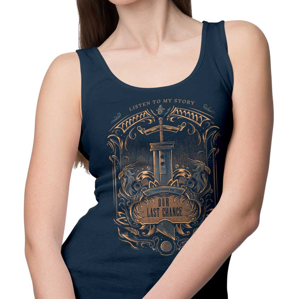 Studio Yumie's Our Last Chance - Comfortable Unisex and Women's Tank Tops