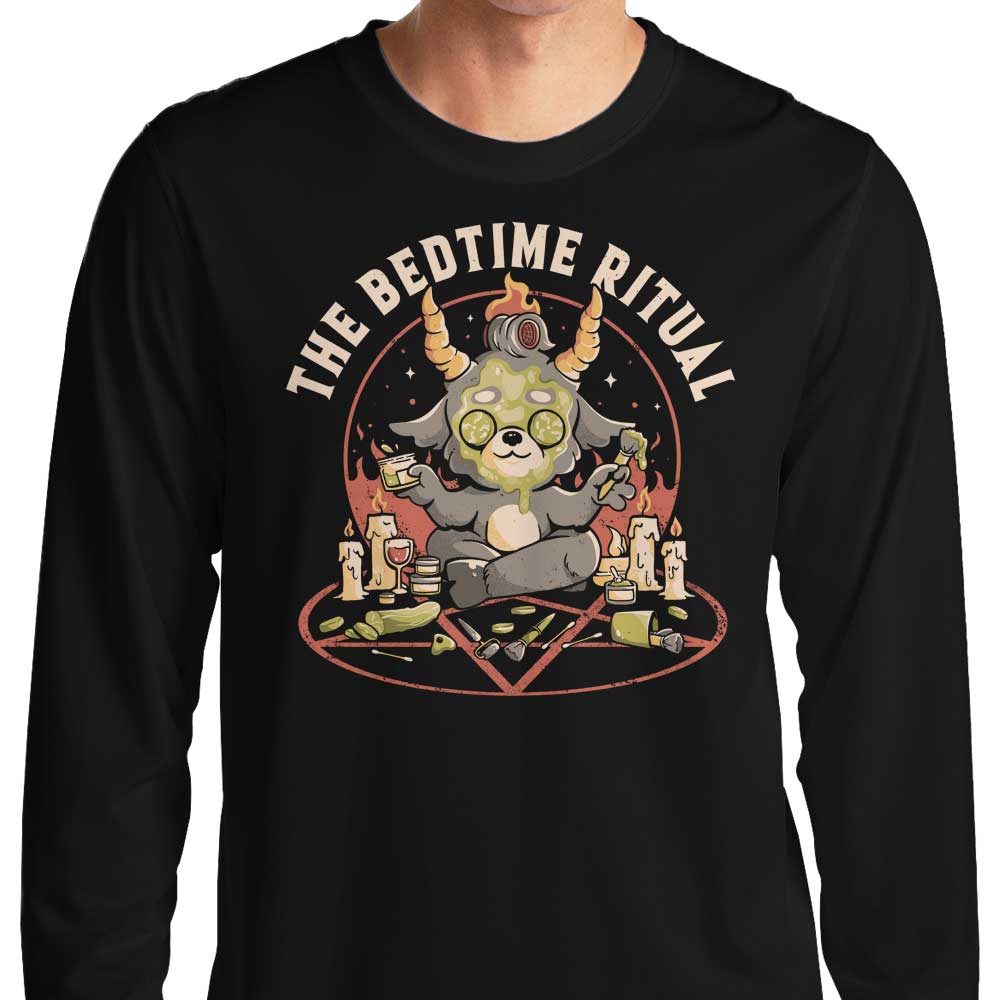 Edu.ely's Bedtime Ritual Comfortable Long Sleeve T - Shirt