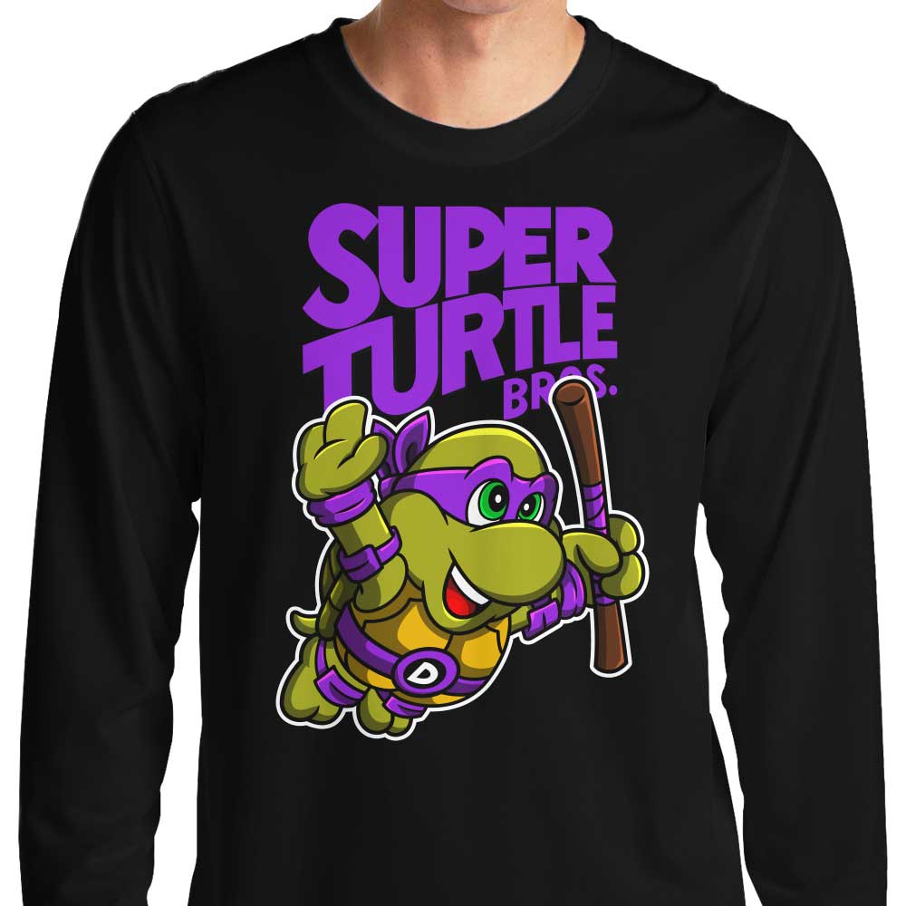 Punksthetic Super Donnie Bros Long - Sleeve Comfortable T - Shirt