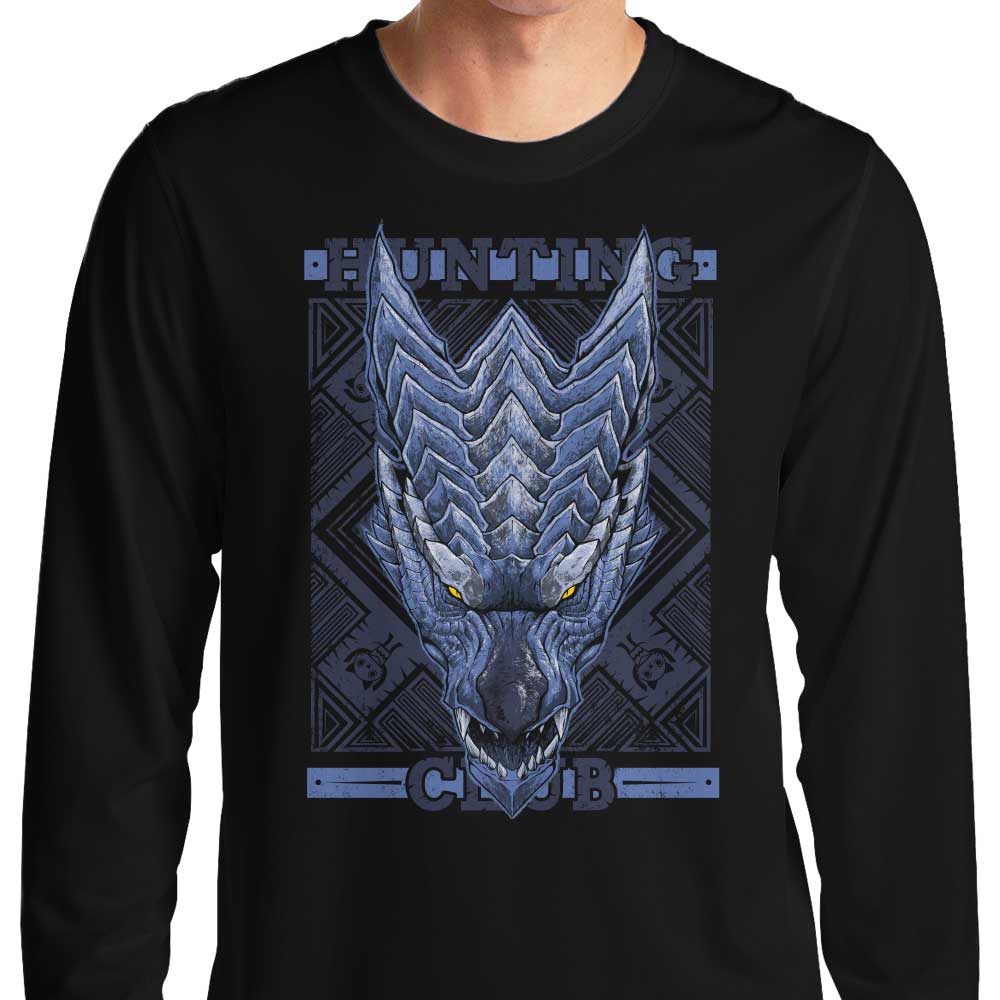 Hunting Club Lunagaron Long Sleeve Crewneck T - Shirt for Men and Women