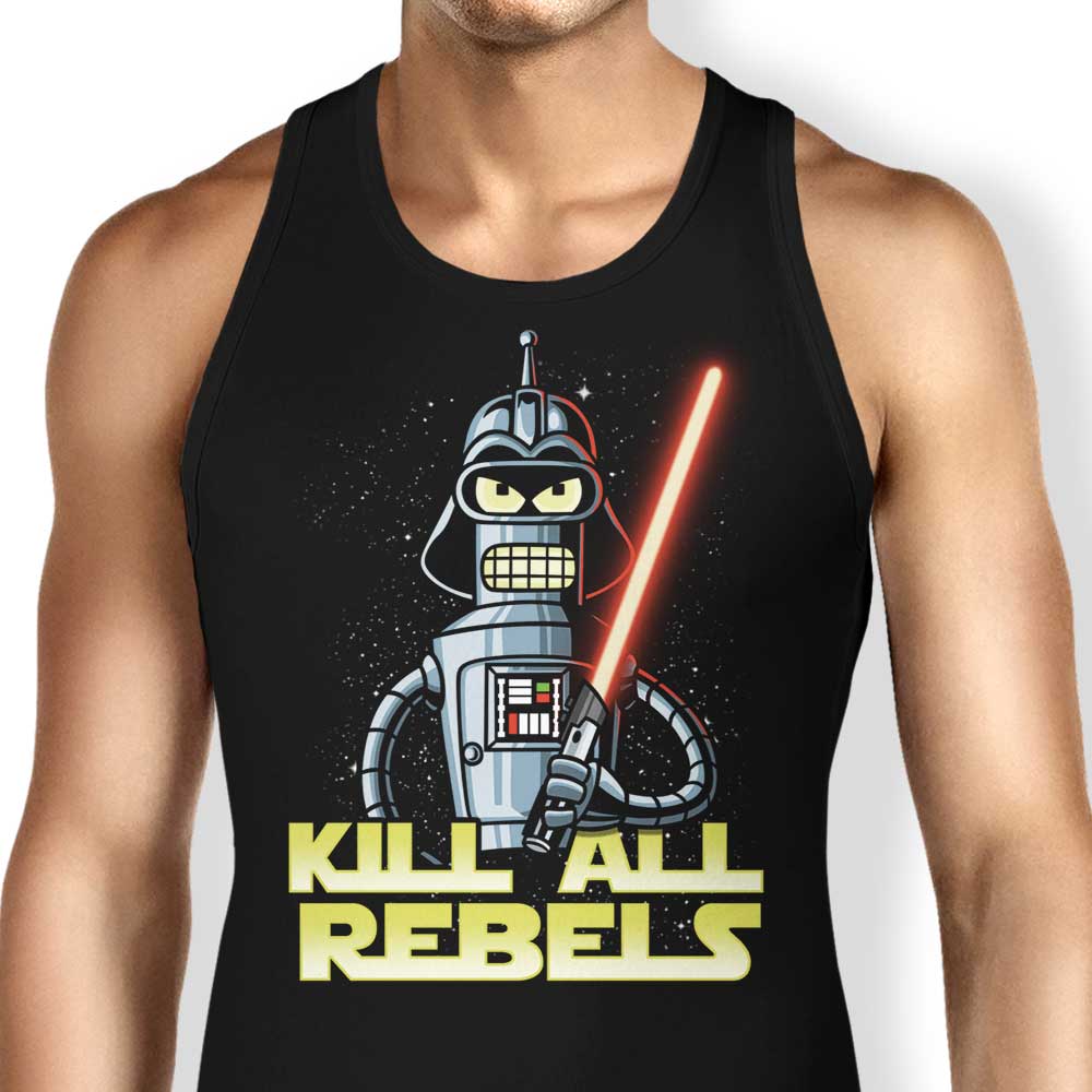 Firebeard's Kill All Rebels Stylish Men's and Women's Tank Tops