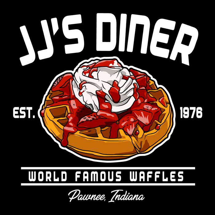 CoD Designs' Renowned JJ's Famous Waffles Men's and Women's Unisex Tank Tops