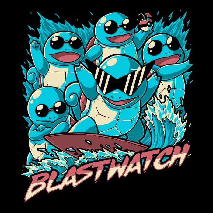 Studio Mootant's Blastwatch 3/4 Sleeve Raglan Stylish T-Shirt