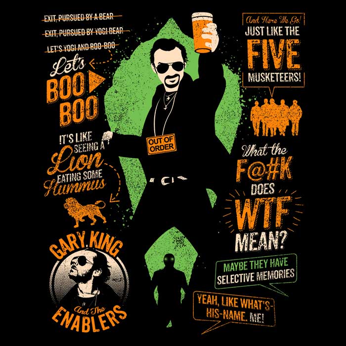Comfortable Tom Trager's World's End Quotes Tank Tops for Men and Women