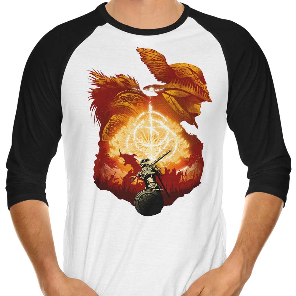Hypertwenty's Elden Adventure 3/4 Sleeve Stylish Raglan T-Shirt