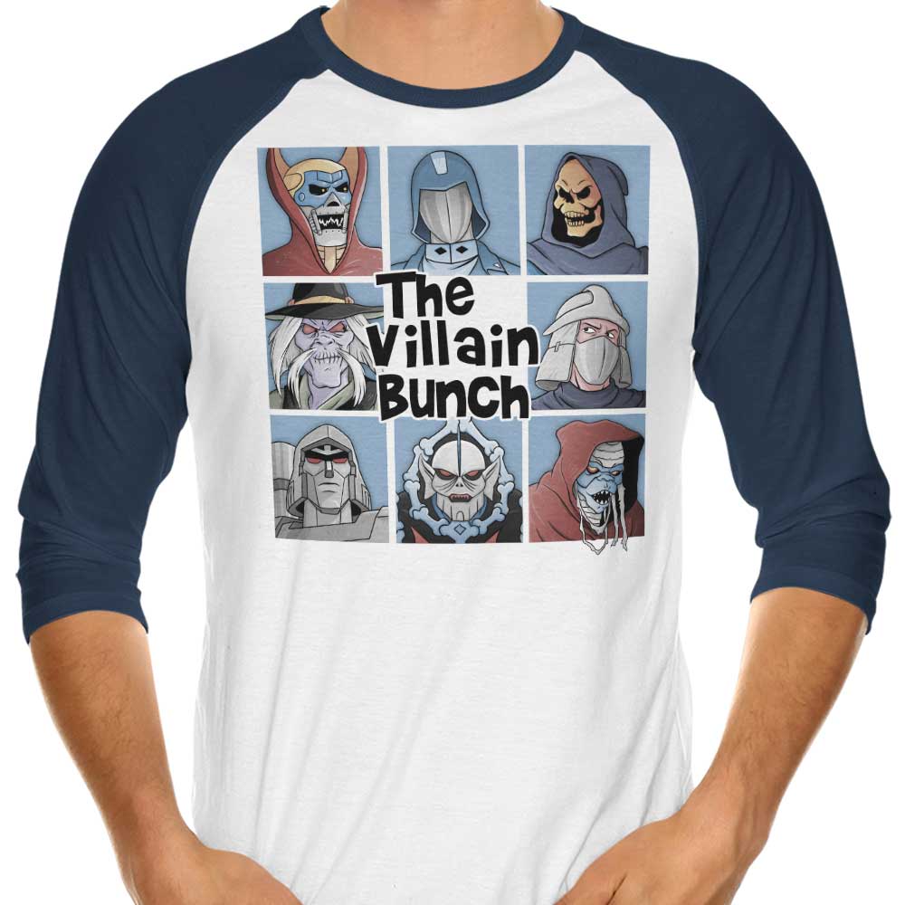 The Villain Bunch Stylish 3/4 Sleeve Raglan Casual T-Shirt