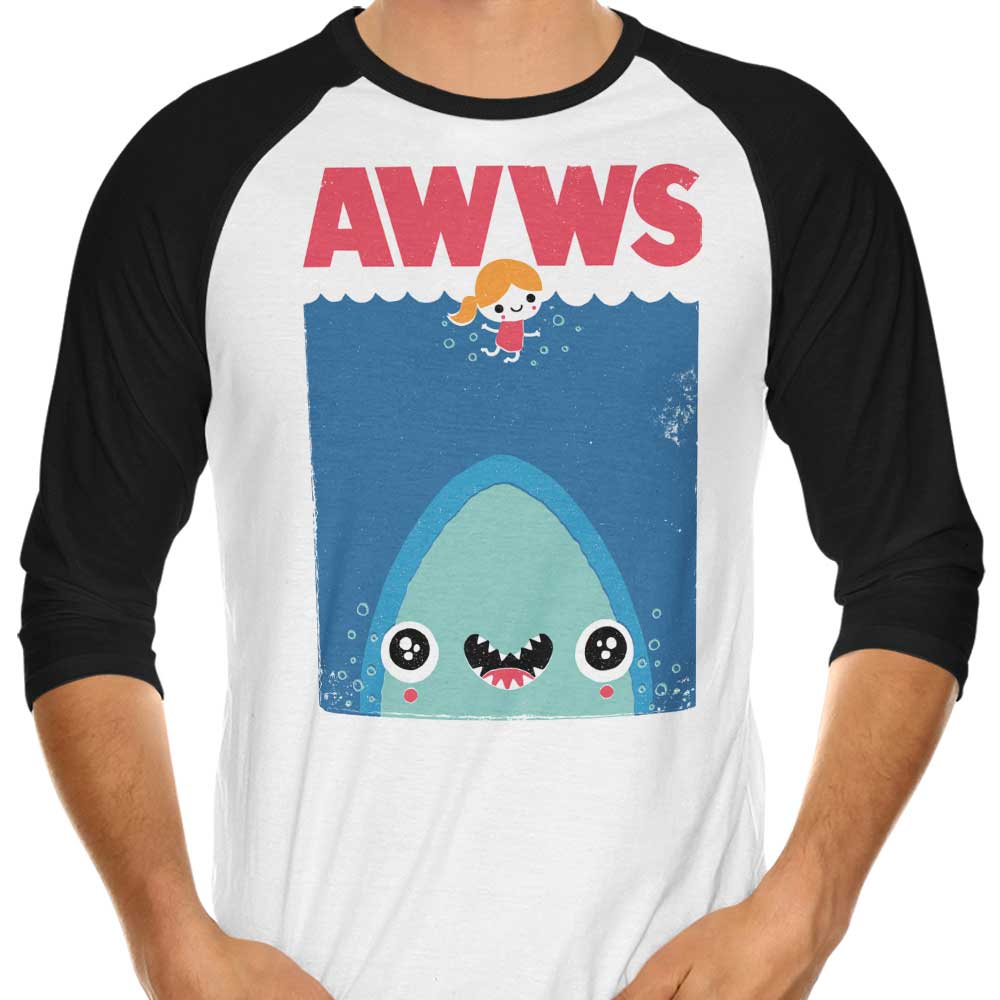 Awws Stylish 3/4 Sleeve Raglan T-Shirt from DinoMike