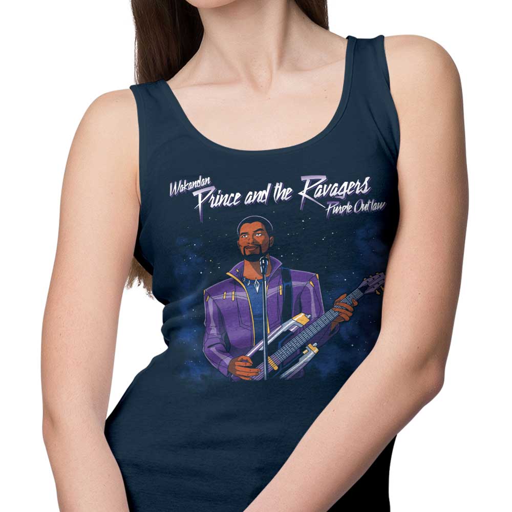 Prime Premne Design Purple Outlaw Men's and Women's Unisex Tank Top