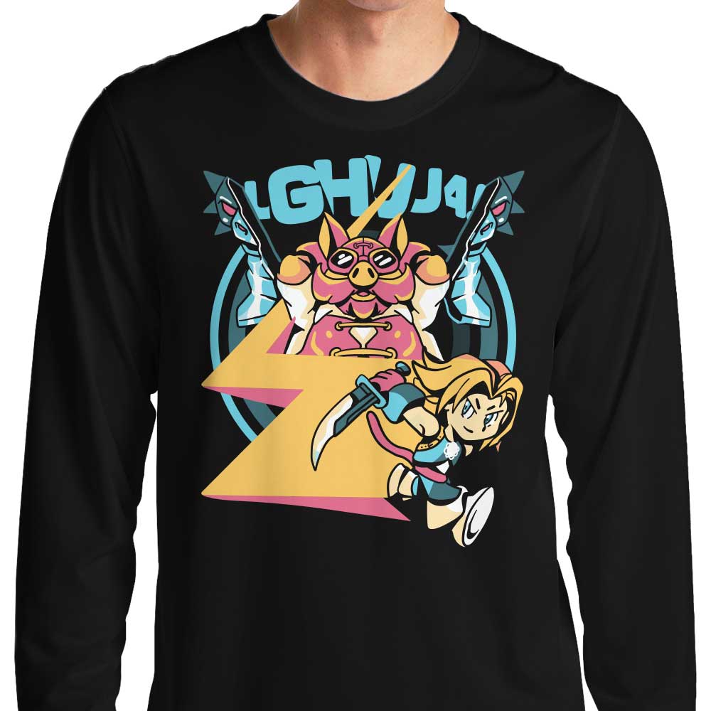 Sketchdemao's Masked Boss Brand Long Sleeve Crewneck T - Shirt