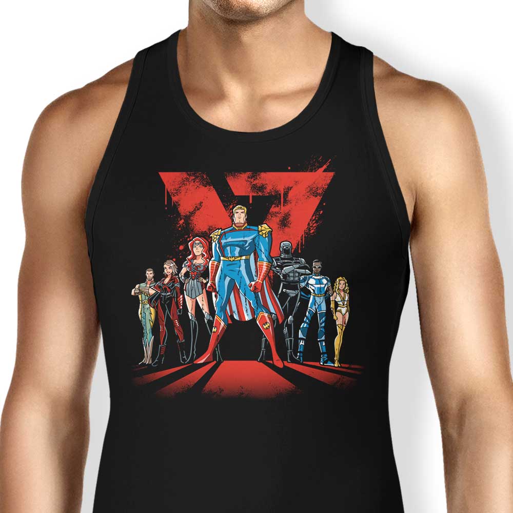 Superior Superhero League Issue 2 Men's and Women's Unisex Tank Top Apparel