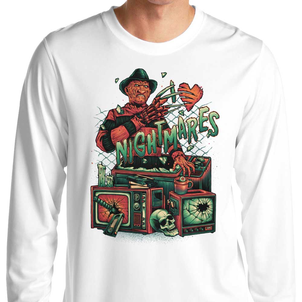 I Heart Nightmares Stylish Long Sleeve T-Shirt for All Occasions