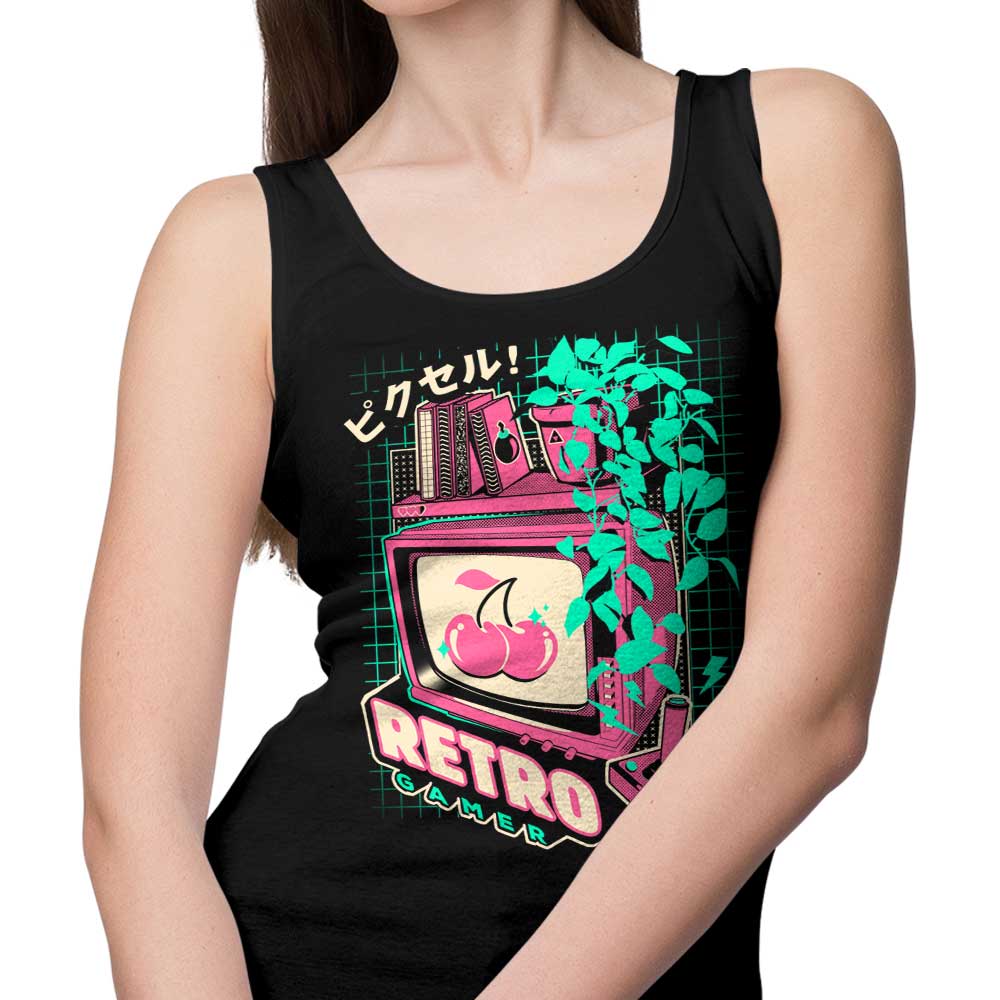 Vintage Retro Gaming Style Men's and Unisex Tank Tops for All Ages