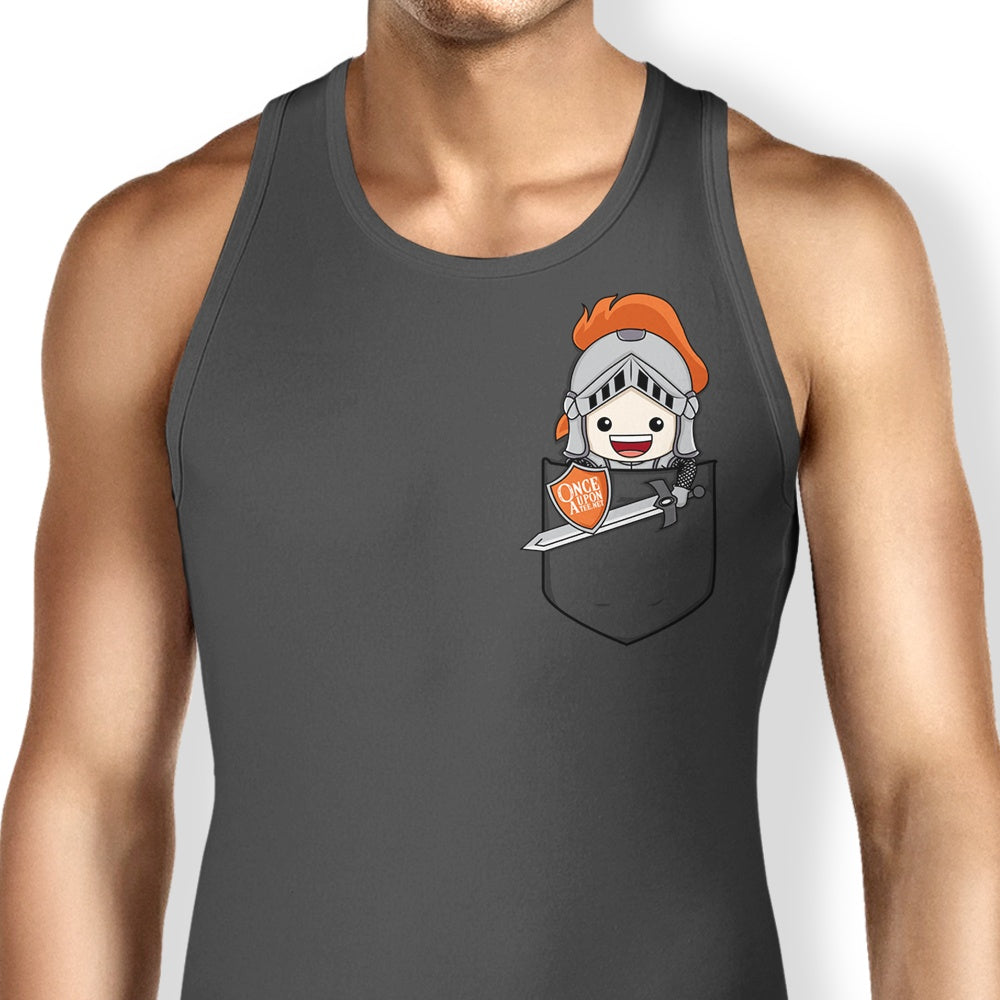 Donnie Illustrations Pocket Teerion Men's and Women's Comfortable Unisex Tank Top