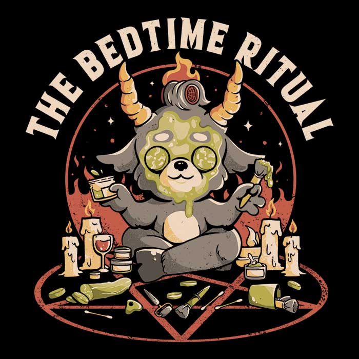 Edu.ely's Bedtime Ritual Comfortable Long Sleeve T - Shirt
