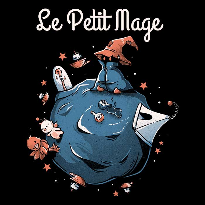 Edu.ely's Le Petit Mage Long Sleeve Crewneck T - Shirt for All Sizes