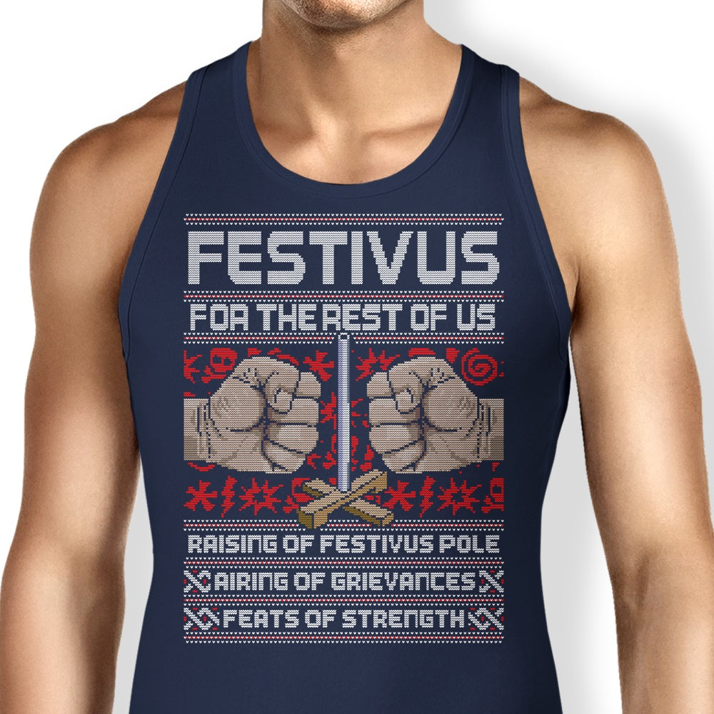 Festivus-themed Unisex and Women's Tank Top Sweaters