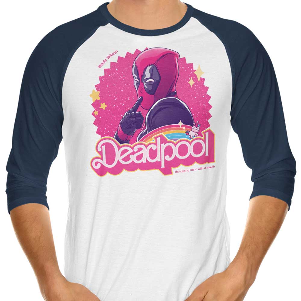 Stylish 3/4 Sleeve Raglan T-Shirt by Teesgeex - Just a Merc