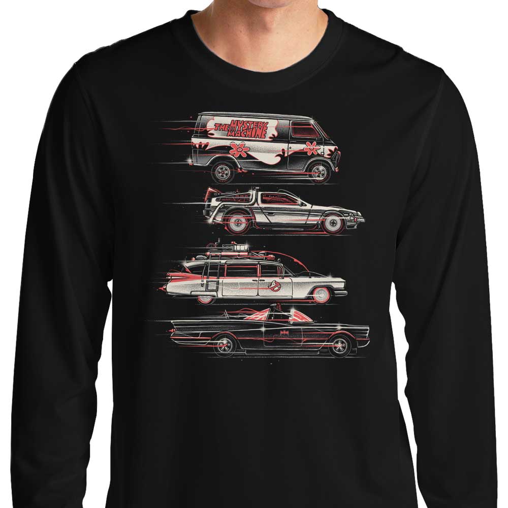 Long Sleeve Race to Save the Day T-Shirt from Glitchygorilla