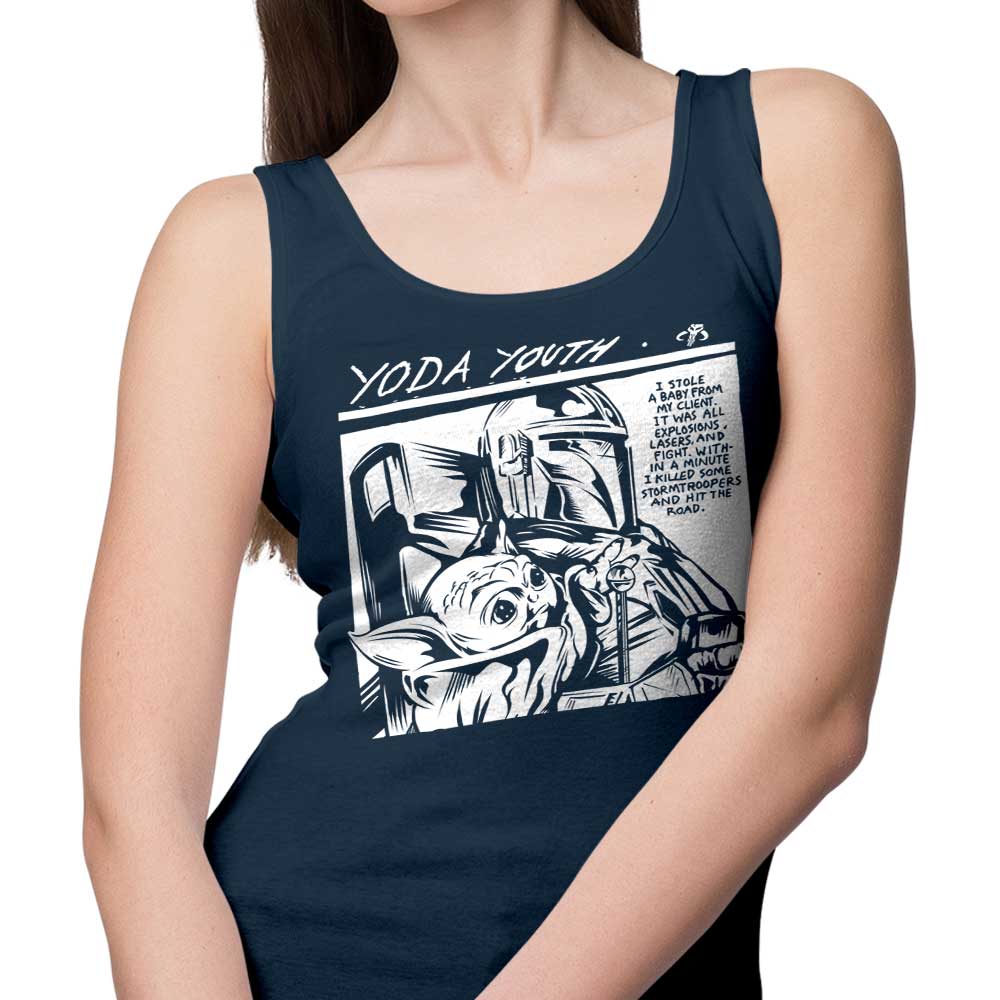 CappO Yoda Youth Comfortable and Lightweight Tank Tops for Men and Women