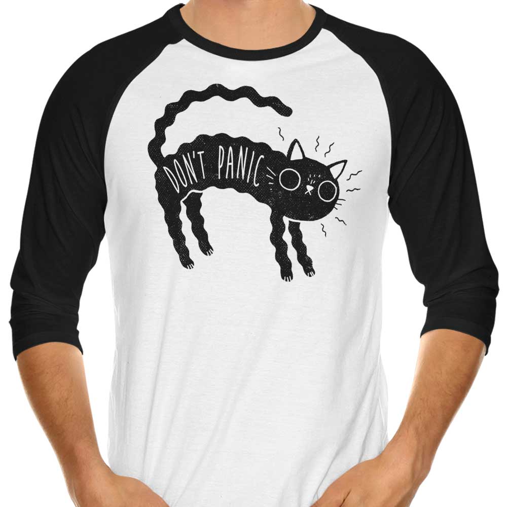 Calm Down - Stylish 3/4 Sleeve Raglan T-Shirt
